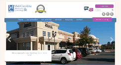Desktop Screenshot of midcarolinaobgyn.com